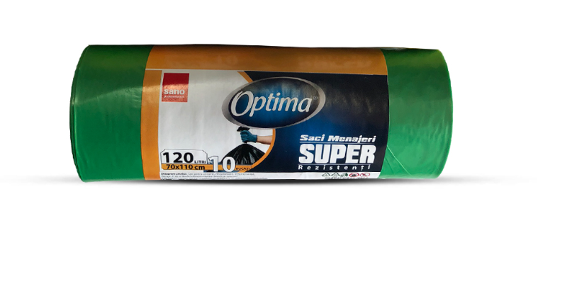 SANO OPTIMA SACI SUPER 120L 10 70*110 VERZI